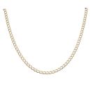 9ct Yellow Gold Curb Chain 22"