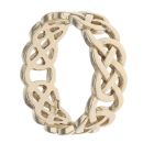 9ct Yellow Gold Celtic Patterned Band 7mm