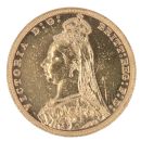 1889 Victoria Jubilee Head UK Full Sovereign Coin