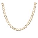 9ct Yellow Gold Curb Chain 22"