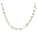 9ct Yellow Gold Curb Chain 20"
