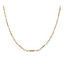 9ct Yellow Gold Paperclip Fancy Chain 30"