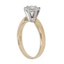 18ct Yellow Gold 0.50ct Brilliant Cut Diamond Solitaire Ring