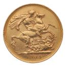 1904 Edward VII Large Head Australia Full Sovereign Coin