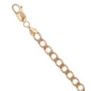 9ct Yellow Gold Curb Bracelet 8"