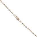 9ct Yellow Gold Fancy Twist Bar Chain 30"