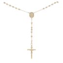 9ct Yellow Gold Rosary Beads 26"