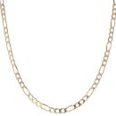 9ct Yellow Gold Figaro Chain 22"