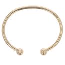 9ct Yellow Gold Plain Torque Bangle