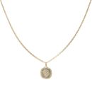 18ct Yellow Gold Lion Pendant and Chain 20"