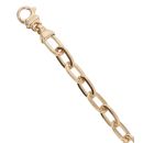 9ct Yellow Gold Oval Belcher Bracelet 7.5"