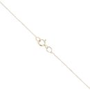 9ct Yellow Gold Cubic Zirconia and Citrine Pendant and Chain 18"