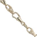 9ct Yellow Gold Tulip T-Bar Patterned Fancy Chain 20"