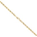 9ct Yellow Gold lightweight Rope Chain 24"
