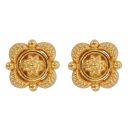 22ct Yellow Gold Star Burst Stud Earrings