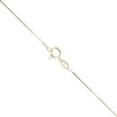 Gold Plated Silver Cubic Zirconia and Red Gemstone Heart Cluster Pendant and Chain 18"