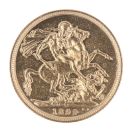 1899 Victoria Old Head Australia Full Sovereign Coin