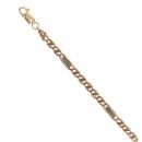 9ct Yellow Gold Fancy Bracelet 7.5"