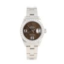 Rolex Custom Oyster Perpetual Date Pre Owned Watch Ref 69160