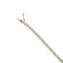 18ct Yellow Gold 0.50ct Brilliant Cut Diamond Fancy Bracelet 7"