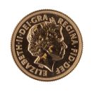 2014 Elizabeth II Fourth Portrait UK Full Sovereign Coin