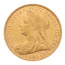 1894 Victoria Old Head UK Full Sovereign Coin