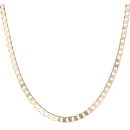 9ct Yellow Gold Curb Chain 20"