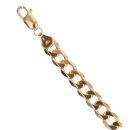 9ct Yellow Gold Curb Bracelet 8.5"