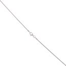 18ct White Gold 0.10ct Diamond Tassel Necklet 16"