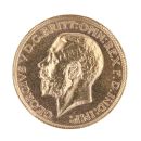 1915 George V Large Head UK Full Sovereign Coin
