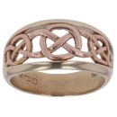9ct Yellow and Rose Gold Annwyl Clogau Ring