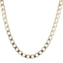 9ct Yellow Gold Curb Chain 20"