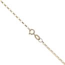 9ct Yellow Gold Cross Pendant and Chain 22"