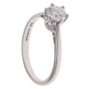 18ct White Gold 0.75ct Brilliant Cut Diamond Solitaire Ring