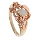 9ct Yellow and Rose Gold Clogau Opal Tree Of Life Ring