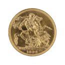 1896 Victoria Old Head Australia Full Sovereign Coin