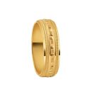 22ct Yellow Gold Ring With texture