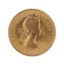 1968 Elizabeth II First Portrait UK Full Sovereign Coin