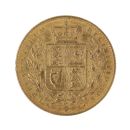 1864 Victoria Young Head UK Full Sovereign Coin