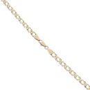 9ct Yellow Gold Double Curb Chain 24"