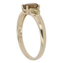 9ct Yellow Gold Citrine Three Stone Ring