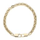 14ct Yellow Gold Belcher Bracelet 7.5"