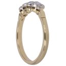 18ct Yellow Gold 0.25ct Brilliant Cut Diamond Five Stone Ring