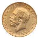 1912 George V Large Head UK Full Sovereign Coin