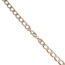 9ct Yellow Gold Curb Chain 22"