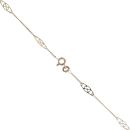 9ct Yellow Gold Fancy Celtic Chain 16"