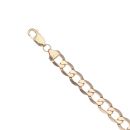 9ct Yellow Gold Curb Bracelet 8"