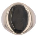 9ct Yellow Gold Plain Signet Ring