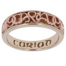 9ct Yellow And Rose Gold Cariad Tree Of Life Clogau Ring
