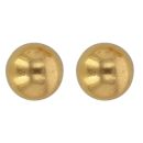 22ct Yellow Gold Ball Stud Earrings
